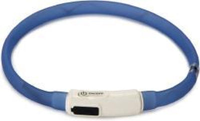 Beeztees Safety Gear Dogini – Hundehalsband – USB – Blau – 35 x 1 cm