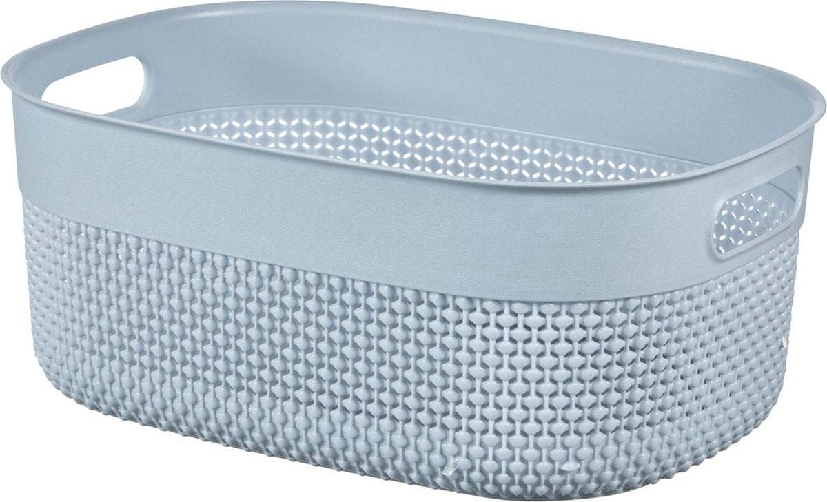 Curver Filo-Korb M – 12 l – Steinblau