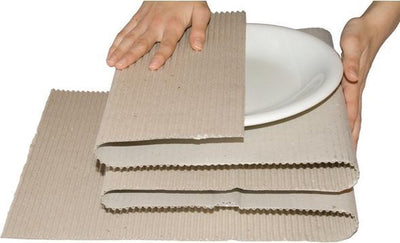 Rathaus-Wellpappe – 75 cm x 75 m – auf Rolle – braun – rd-351160