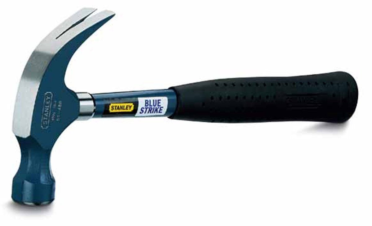 Stanley Blue Strike-Serie – Klauenhammer aus Edelstahl – 567 g – ergonomischer Griff