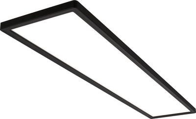 Briloner Tava – LED-Deckenleuchte – Deckenleuchte mit indirektem Licht – neutralweißes Licht – 98 cm – schwarz