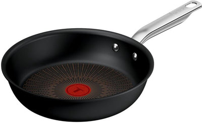 Tefal Experience – Bratpfanne – 24 cm – Fusion-Kern – Antihaftbeschichtung – Induktion – geeignet für die Verwendung mit Metallspateln