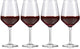 Alpina Weingläser Rotwein – 4 Stück Rotweingläser – Weinglas 50cl – Weinglas-Set – Glas-Set für Abendessen – Weingläser – klares Glas
