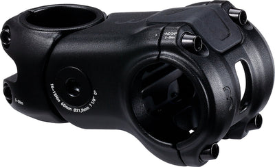 BBB Cycling Actionstem – gefederter Vorbau für Rennräder, Gravelbikes und E-Bikes – 31,8 mm – verstellbar von 0° bis +3,5° – hohe Stoßdämpfung – verschiedene Fahrpositionen – Länge: 80 mm – BHS-52