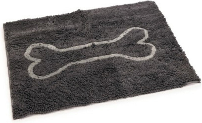Dog Gone Smart Dirty Dog Hunde-Trockenmatte – Tiermatte – Grau – 88 x 68 cm