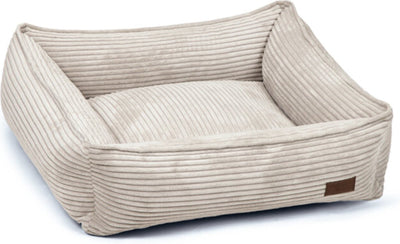 Entworfen von Lotte Ribbed – Hundebett – Hellgrau – 65 x 60 x 20 cm