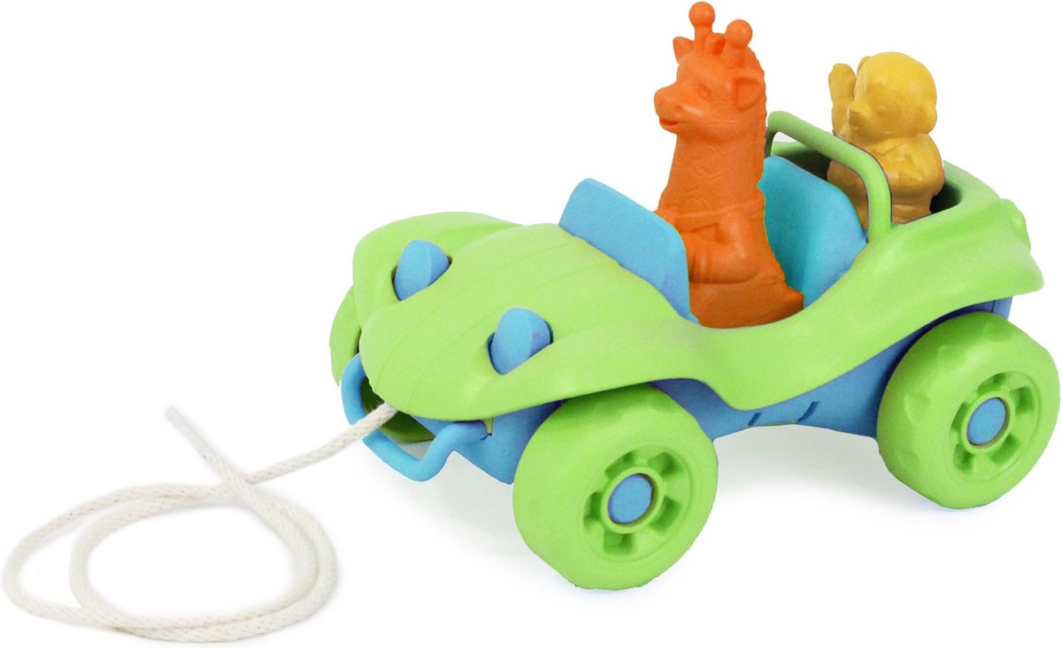 Grünes Spielzeug – Buggy grün ziehen