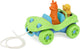 Grünes Spielzeug – Buggy grün ziehen