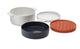 Joseph Joseph M-Cuisine Mikrowellen-Kochset – 4-teiliges stapelbares Set mit Dampfeinsatz, Grill und 2-Liter-Kochtopf