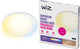 Wiz Deckenleuchte superschlank – Durchmesser: 25 cm – warmes bis kühles weißes Licht – intelligente LED-Beleuchtung – integrierte LED – 14 W – weiß – WLAN