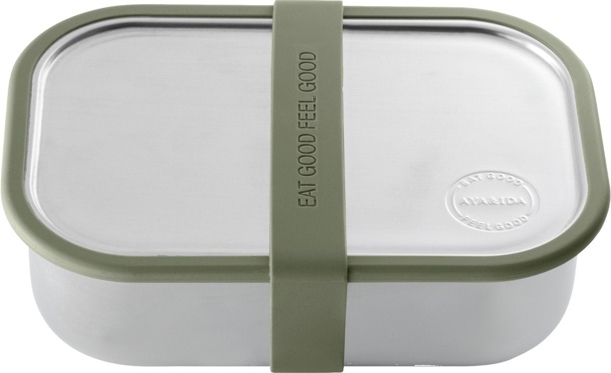 Aya ida aya ida - Lunchbox - Aufbewahrungsbox - Mitnehmen - Brot - 1000ml - Tropengrün