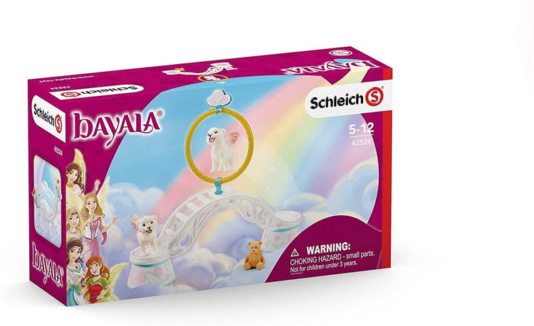 Schleich Bayala – geflügeltes Löwenbaby beim Training – Spielfiguren-Set – Kinderspielzeug für Jungen und Mädchen – 5 bis 12 Jahre – 42524