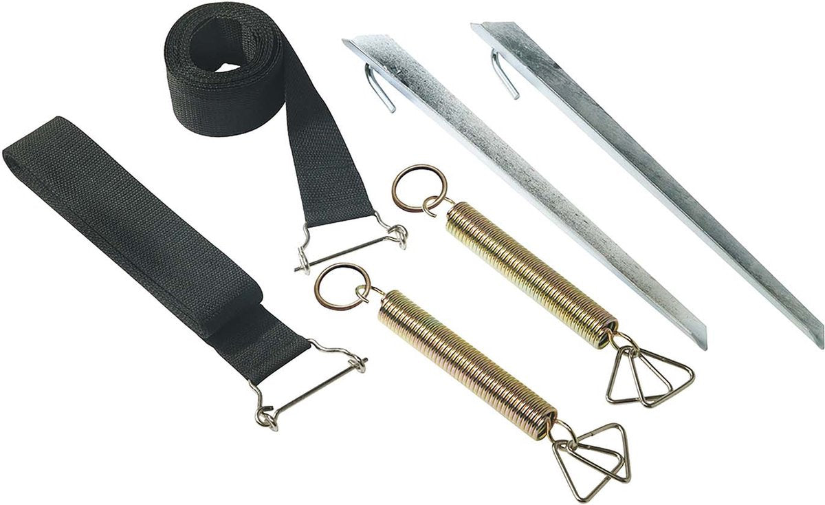 Bo-Camp - Sturmgurt-Set - Universal - Clips - 2 Stück à 3 Stück