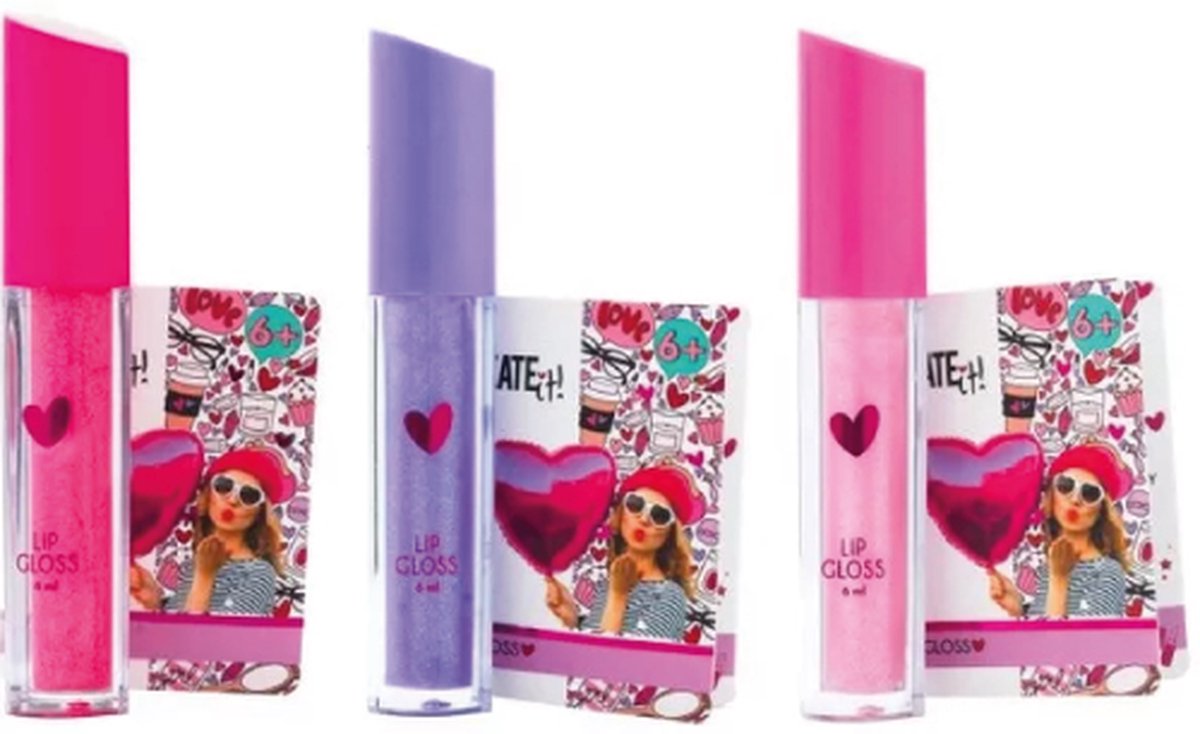 Erstellen Sie es! Herz Lipgloss