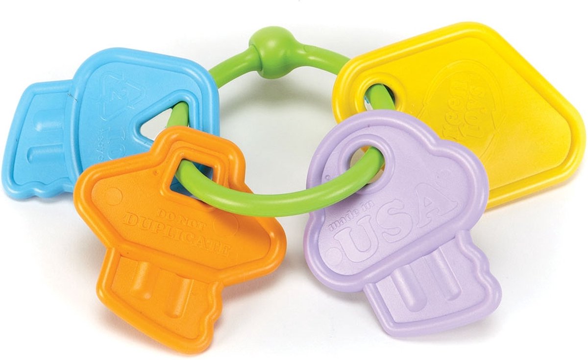 Green Toys Rassel-Beißring mit meinen ersten Schlüsseln