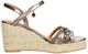 Mexx Noemi Sandalen Seilsohle - Bronze - Größe 38