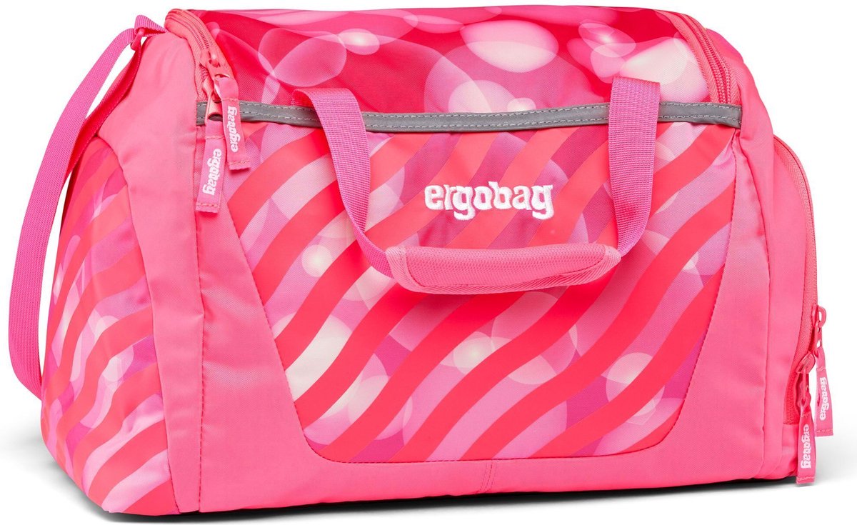 Ergobag Sporttasche Neo Sporttasche kann bebärbuntes Einhorn neonpink sein