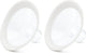 Medela Personal Fit Flex Brusthaube mit weichem Rand – 2 Stück – Größe L – 27 mm