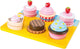 Kleine Fußpalette Speelten Cupcakes und Kuchenset, 13dlg.