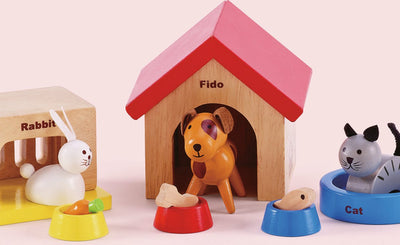 Hape Dollhouse Haustiere