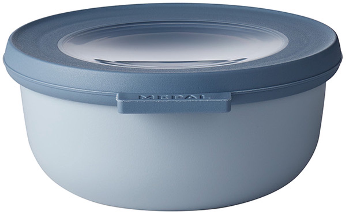 Mepal – Multi-Bowl-Cirqula-Lebensmittelbehälter – 350 ml – rund – Nordic Blue