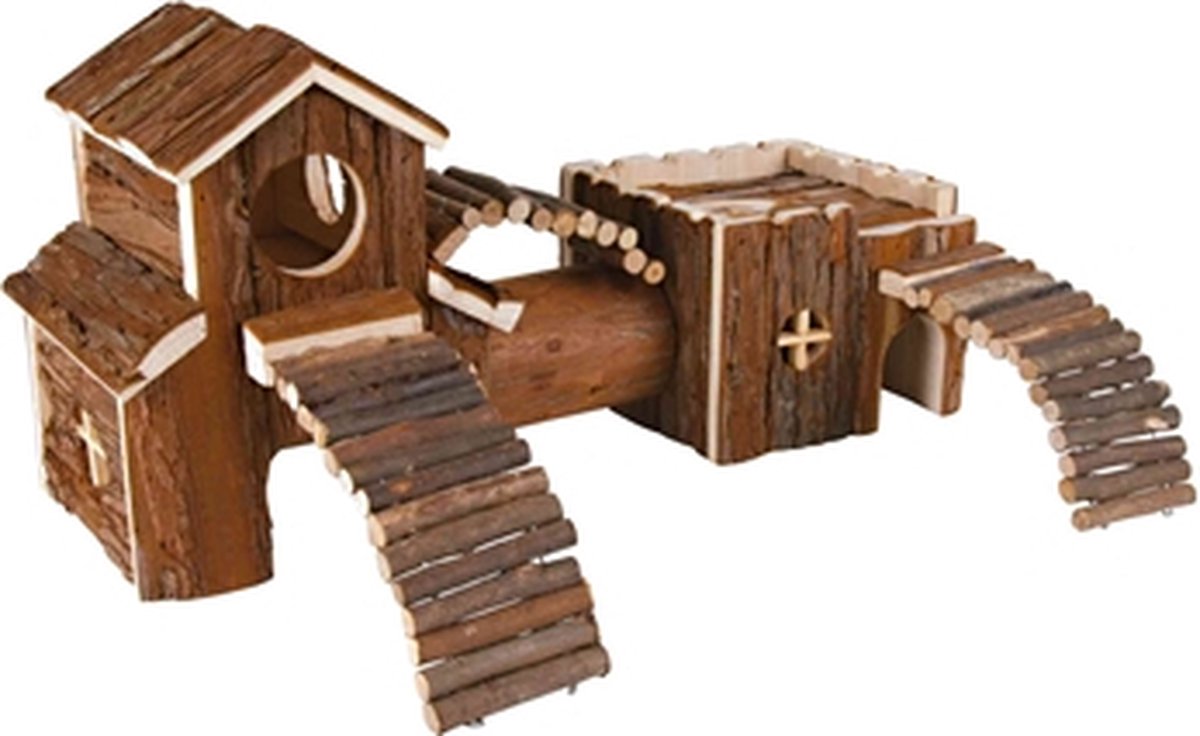 Trixie Natural Living Frida Tunnelsystem, 47 × 22 × 15 cm