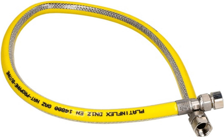 Plieger Flex flexibler Edelstahl Premium - Gasschlauch - 200cm - Gastec