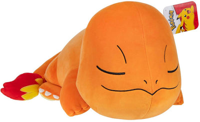 Jazwares schlafendes Pokémon-Plüschtier Glumanda – 45 cm