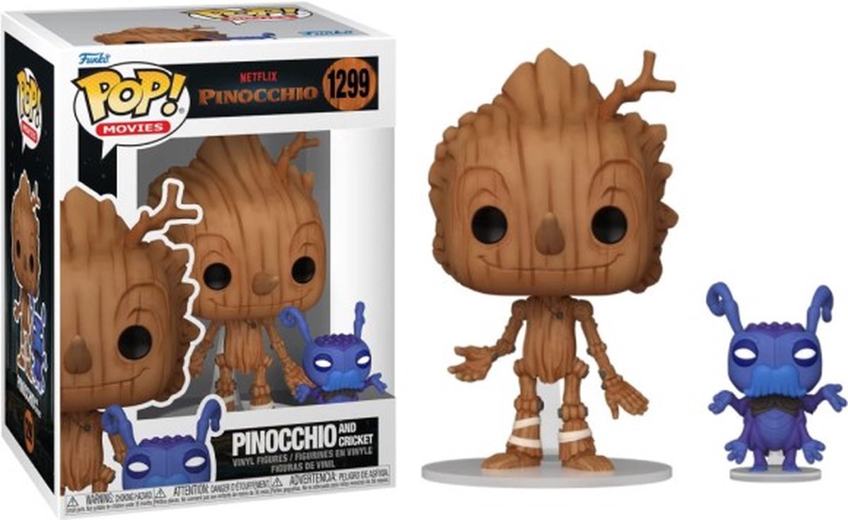 Funko-Popfilme: Pinocchio (Netflix) – Pinocchio Cricket – Pop #1299