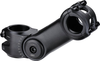 Bbb Cycling Highsix-Fahrradvorbau 110 mm – verstellbarer Vorbau -40° +40° Winkel – 25,4 mm Lenker – schwarz – bhs-28