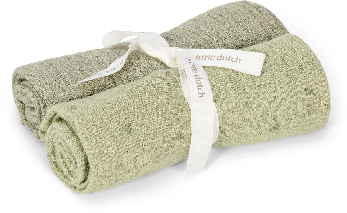 Little Dutch Pucktuch – Grün – Essentials