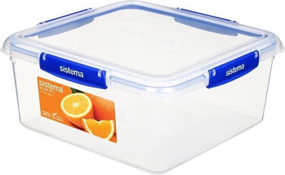 Sistema klip it + Aufbewahrungsbox - quadratisch - 5,5l