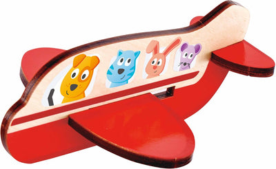 Hape Toys – 3D-Flugzeug-Puzzle – Rätsel