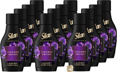 Silan Weichspüler – Blumenessenzen – Diamantorchidee 540 ml – 12 x 30 Wäschen – Vorteilspack