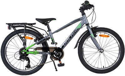 Volare Explorer Kinderfahrrad – 20 Zoll – Dunkelgrau – 7 Gänge
