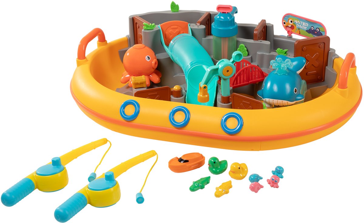 Wasserpark mit 2 Stangen