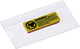 Europel Ausweishalter magnetisch – Kartenhalter – 75 x 40 mm – Namensschild – transparent – 24 Stück