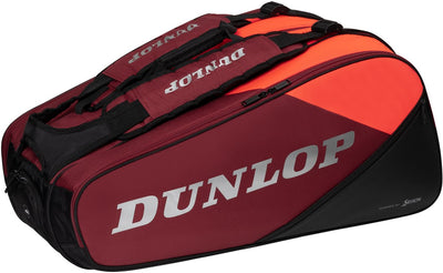 Dunlop – CX PSA 12RKT Tasche – Schwarz Rot – Squash-Tasche