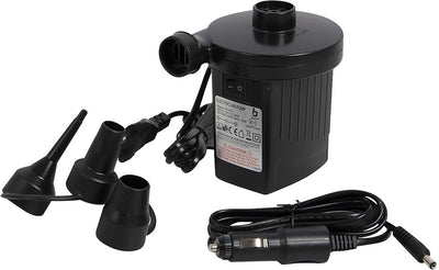 Bo-Camp Luftmatratze mit elektrischer Pumpe – 12 und 230 Volt – 230 Liter min