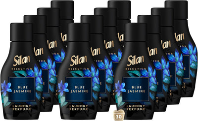 Silan Weichspüler – Blumenessenzen – Blauer Jasmin 540 ml – 12 x 30 Wäschen – Vorteilspack