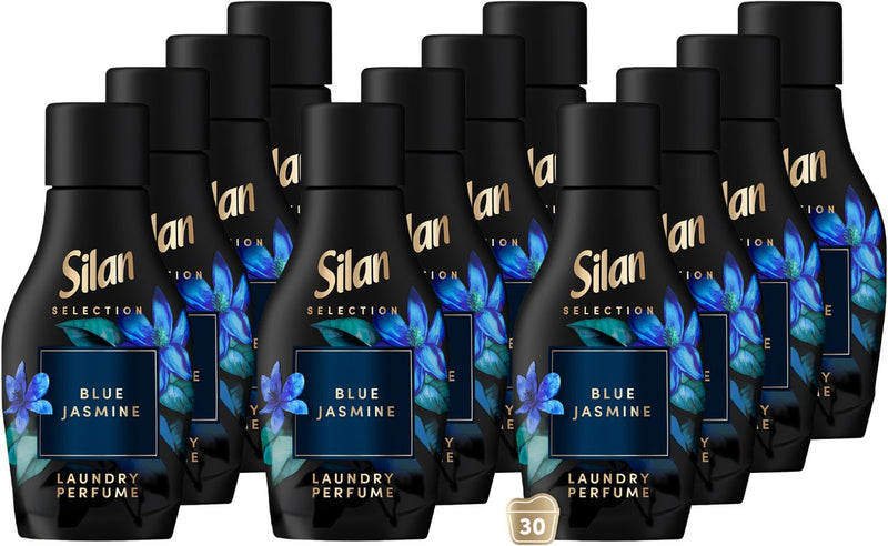 Silan Weichspüler – Blumenessenzen – Blauer Jasmin 540 ml – 12 x 30 Wäschen – Vorteilspack