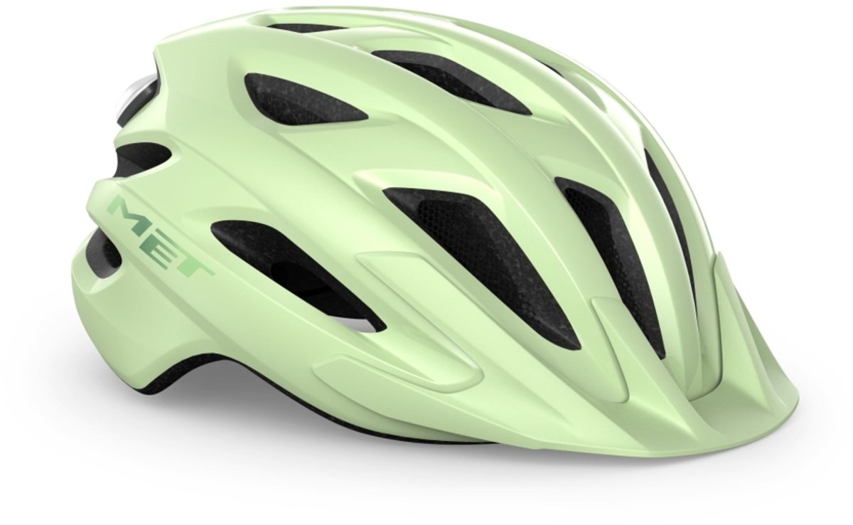 Mit Crossover Mips Fahrradhelm Herren Damen – City-Fahrradhelm Erwachsene – Größe M L – Mint glänzend