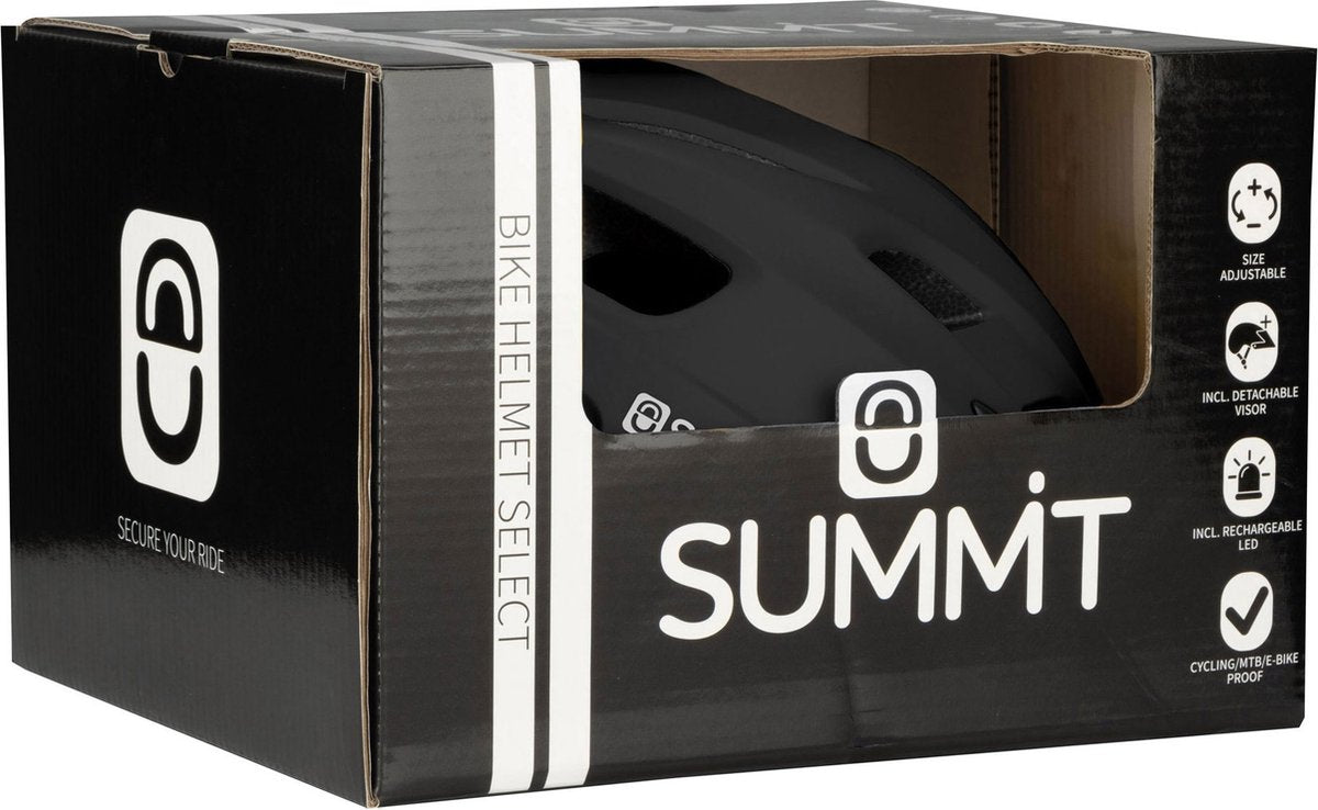 Summit Sicherheits-LED-Sporthelm Unisex