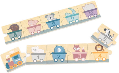 Polarb® Zahlenpuzzle aus Holz