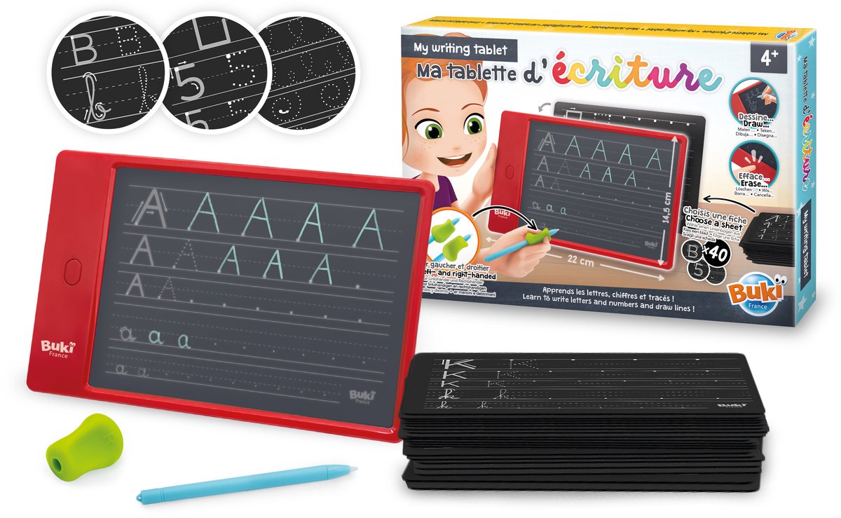Buki Frankreich Buki - Schreibtafel - Alphabet