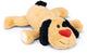 Beeztees XL Kuscheltier Belle - Hundespielzeug - Plüsch - Hellbraun - 48x46x11 cm