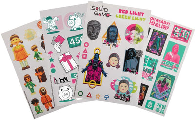 Cinereplicas Squid Game Sticker Pack Patches Aufkleber