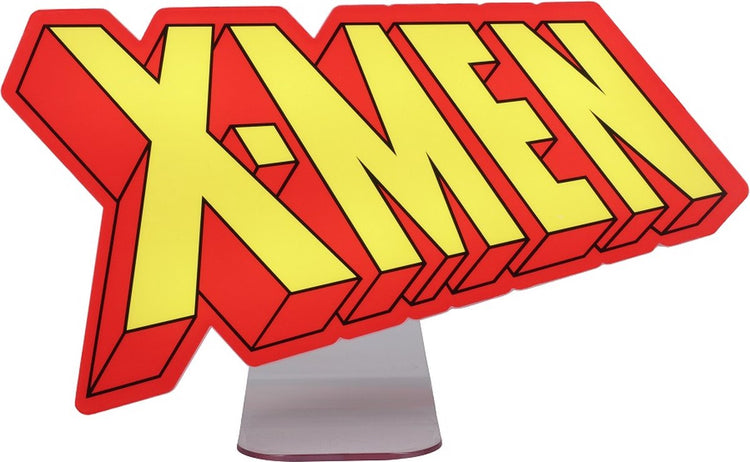 Paladone X-Men-Logo-Leuchte – offiziell lizenzierte Marvel-Lampe, freistehend oder an der Wand montiert, nostalgische Raumdekoration für Fans von X-Men '97-