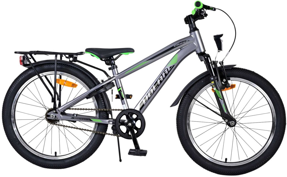 Volare Cross Children's Bicycle - Jungen - 20 Zoll - dunkelgrau