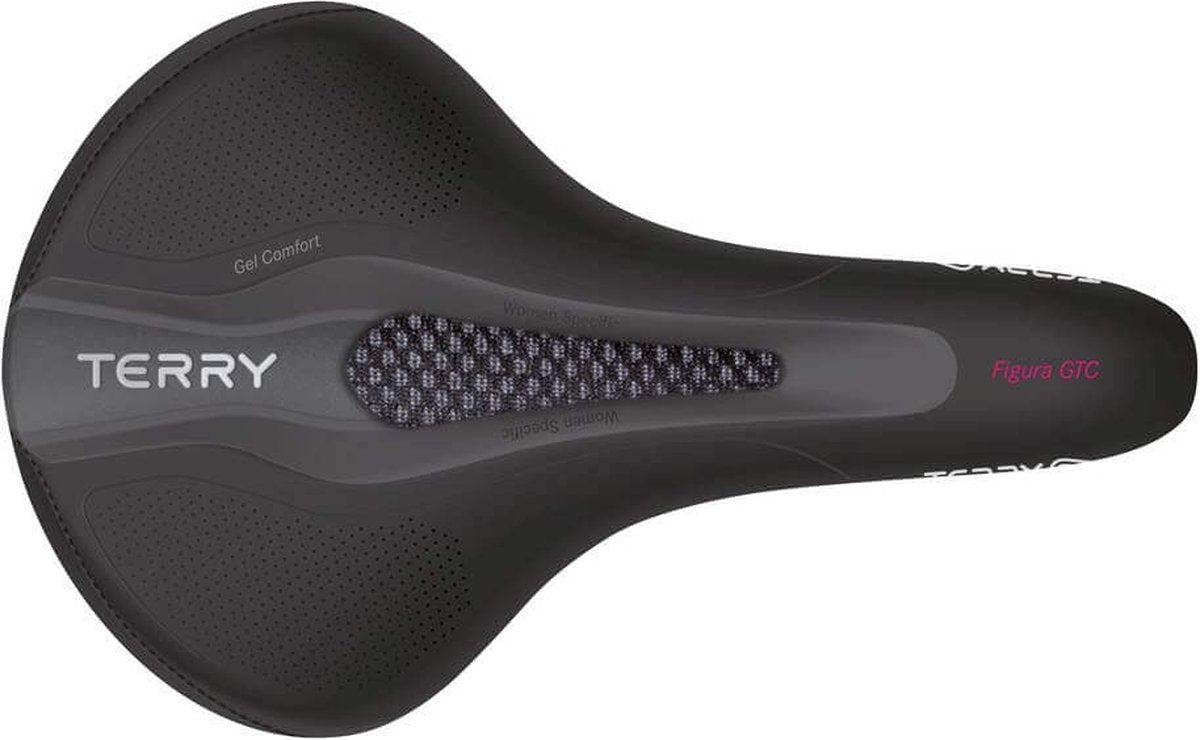 Terry Sattel Figura GTC Max Gel Damen schwarz